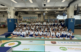 五年級體育科體驗活動及領獎相片(地壺)